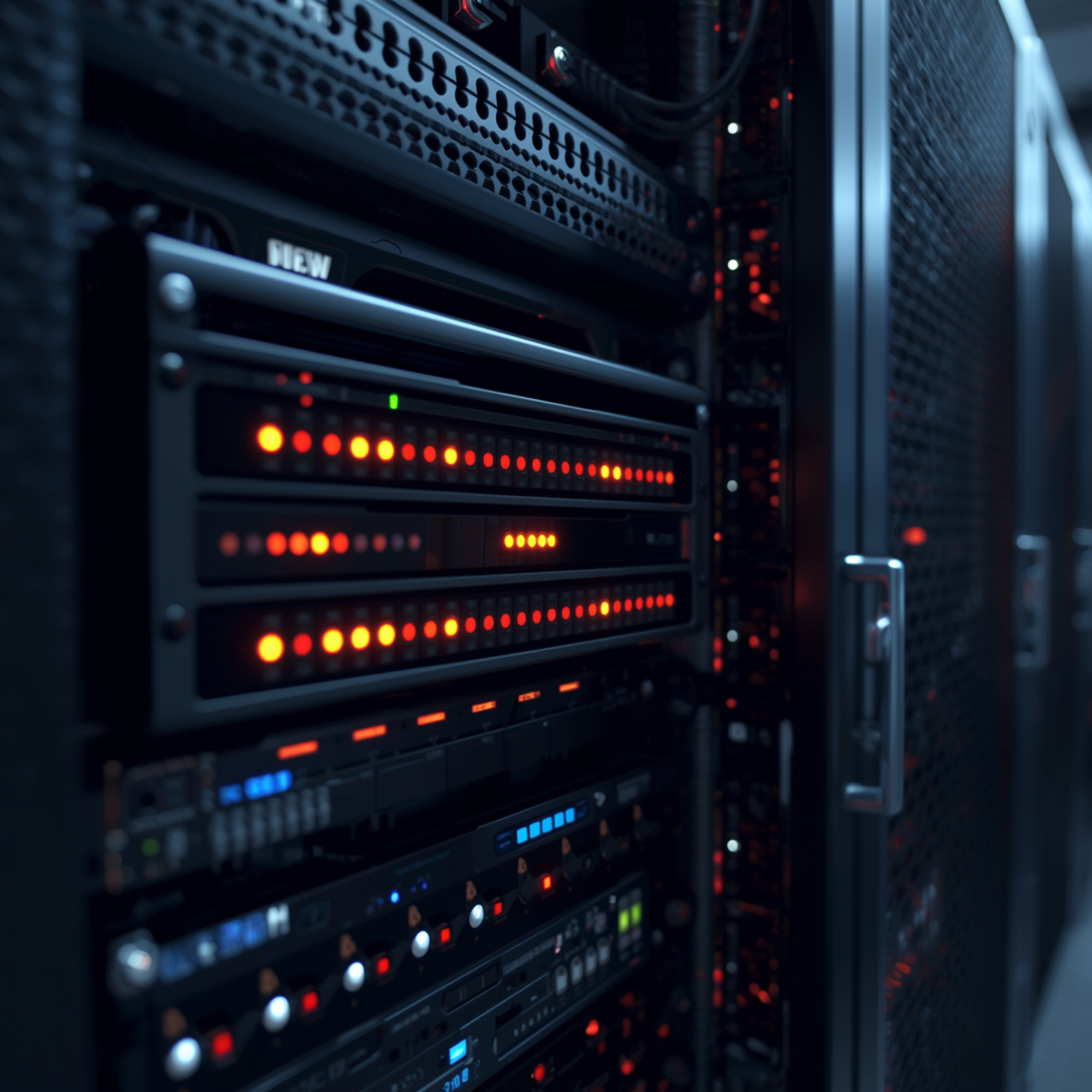 IT Server Rack Hardware — Enterprise Servers and Storage